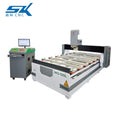 Automatic Large Size Mirror Glass Laser Marking Drilling Etching Paint Removing Sandblasting Machine