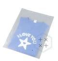 Multifunction Eco-Friendly Transparent Waterproof PE Plastic Self-adhesive Clothes Zipper Bag for Home Organization
