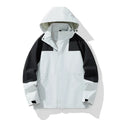 Oem Customized logo Design Trendy winter men and women casual hooded outdoor couple plus size sportswear jacket