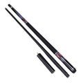 High-end 1/2 Split Fiberglass Pool Billiard Cue 11.5mm/12.5mm Nine-ball Cue Stick with Professional Stainless Steel Extension