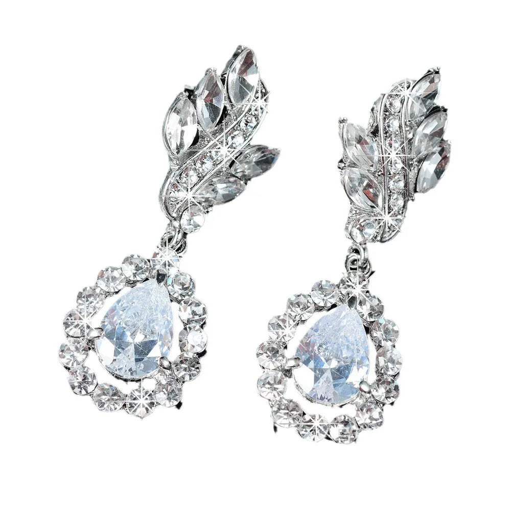 Fenyi Wholesale Hot Sale Unique DesignAlloy Jewelry High-end Fashion Classic Bridal Earrings for Women