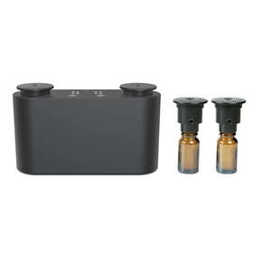 CNUS X4Twins Radio-shape Silver Black Green Color Dual Nozzle App/Touch Button Control Pure Aroma Oil Air Scenting Diffuser