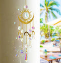 Moon Crystal Sun Catcher Window Decoration Home Decorations Garden Crafts Wall Decor Sun Catcher
