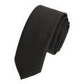 Black and Yellow Micro-Yellow Polka Dot Jacquard Woven Slim Fashion Tie