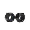 Galvanized Nylon Insert Lock Nut M8 Nylon Lock Nut Hex Nut Application in Healthcare  DIN985 Standard