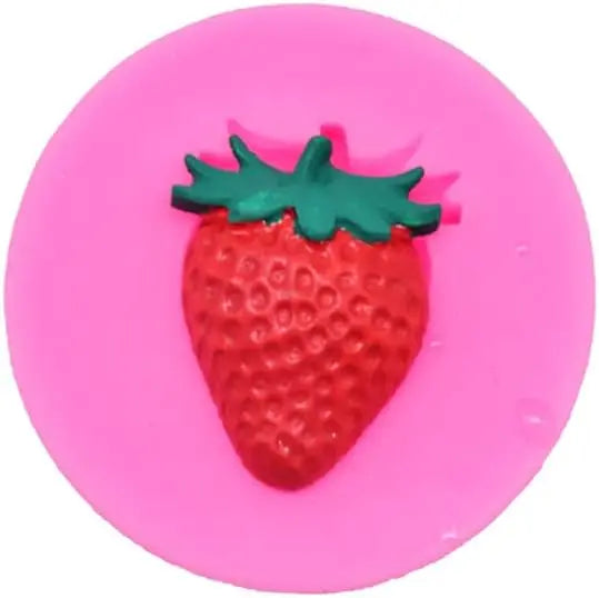 Strawberry Silicone Mold for Chocolate Candy Cake Decoration Fruit Strawberry Shape Baking Handmade DIY Candle Soap Making