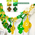 Sunbeauty 2M Hari Raya Hanging Tinsel Ceiling Decor Banner Party Garland Hiasan Dinding Raya Aidilfitri 2025 Eid Decorations