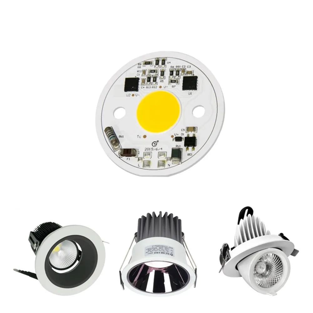 Dimmable Integrated LED Module 10W 15W 20W 30W Driverless AC DOB LED Chip Board
