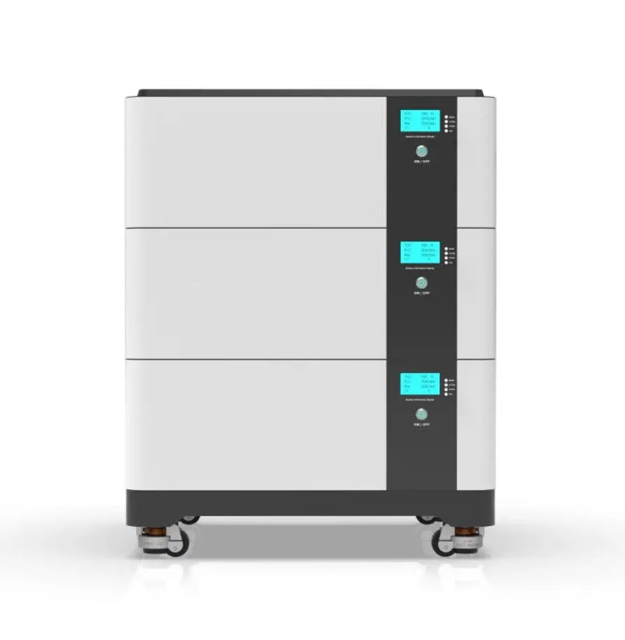 Top 3 Manufacturer Lifepo4 Lithium Ion Solar 51.2V 300Ah Low Voltage Storage Battery Pack Smart BMS MPPT 10 Year Warranty