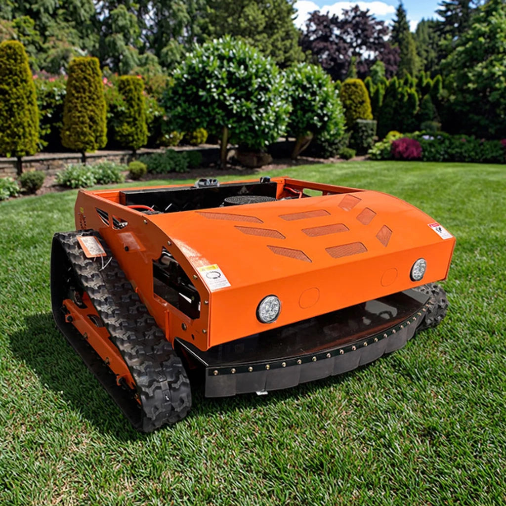All-Terrain 4-Stroke DIY Industrial Grade Self-Propelled Remote Control Lawn Mower with Adjustable Cutting Height 10-150mm