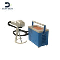 2023 New Design 20w 30w Portable Handheld Fiber Laser Marking Machine with Battery for Metal Engraving