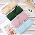 Luxury Velvet Jewelry Roll Bag 5 Colors Beautiful Travel Pouch Case with Drawstring Multifunctional Organizer for Earings Rings