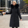2026 Cross-Border Women's Oversized Workwear Parka 3-in-1 Thickened Down Cotton Coat