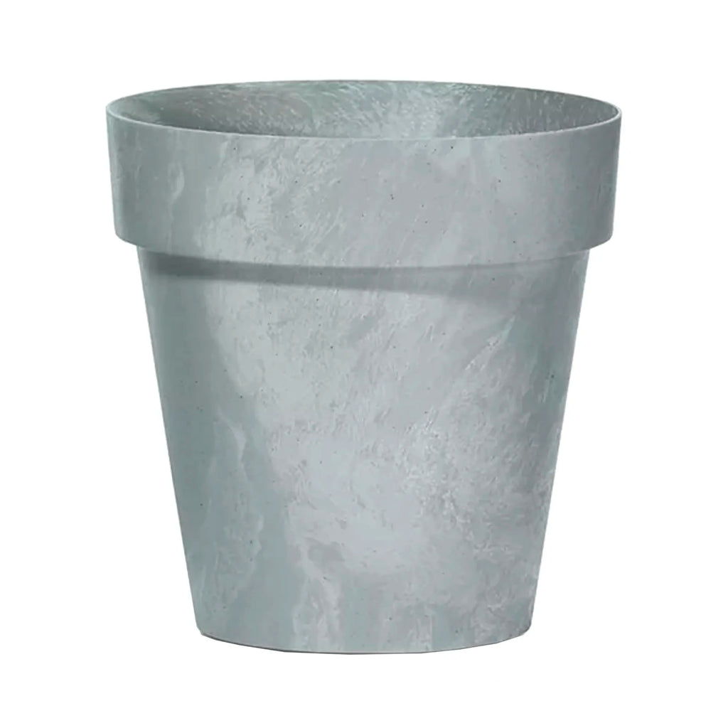CUBE BETON EFFECT 0.6L. flower pot dimensions (mm) 110x110x97 concrete color