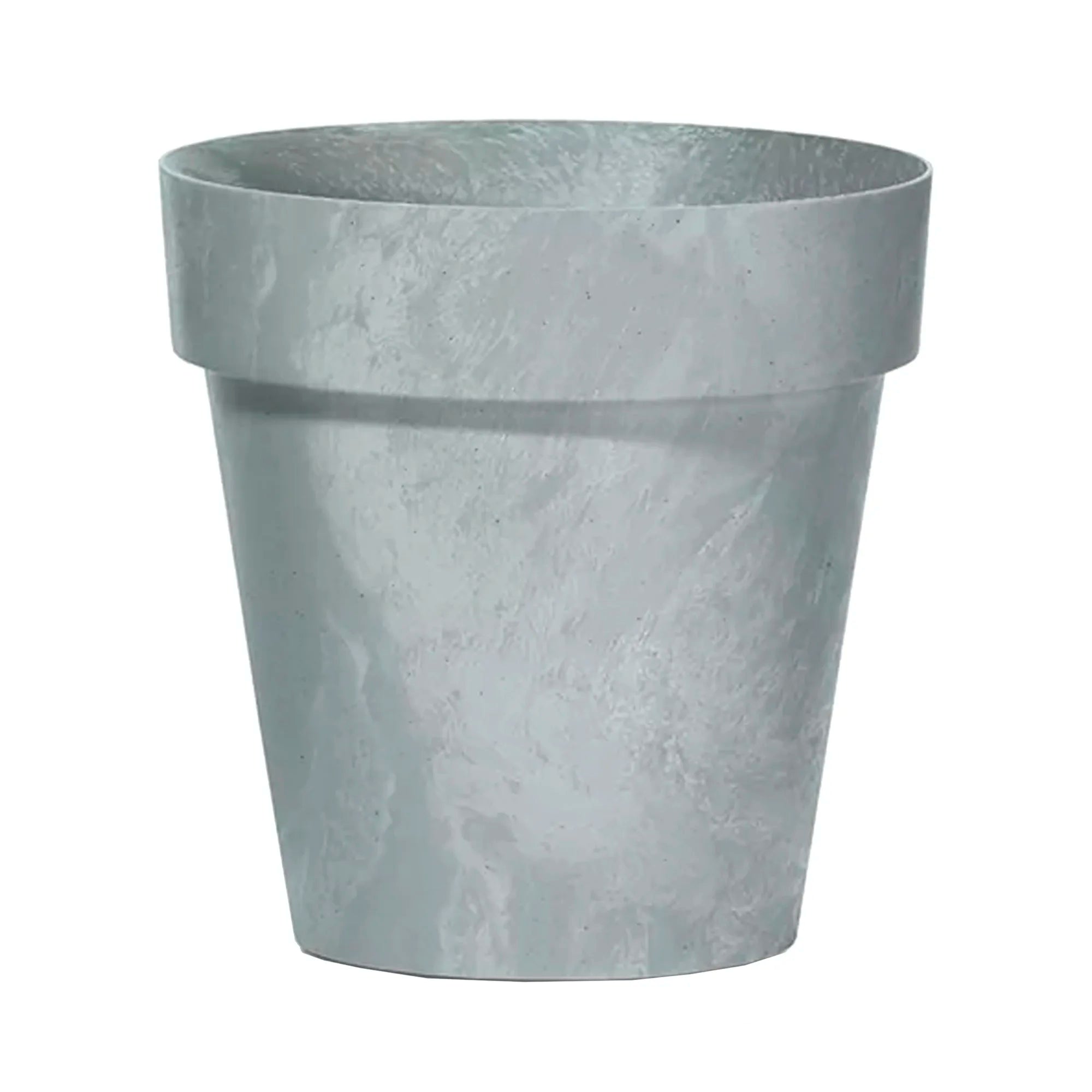 CUBE BETON EFFECT 0.6L. flower pot dimensions (mm) 110x110x97 concrete color