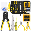 Professional OEM Customizable Iron-Nickel Alloy Computer Repair Tools Kit Hard Case Flat Screwdriver Wire Cutter for Maintenance