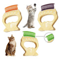 Portable Pet Cat Shell Hair Removal Deshedder Grooming and Deshedding Brush Foot Pot Comb Removing Knots