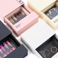 Ready to Ship Paper Board Cardboard Custom logo Press on Nails Packing Empty Boxes New Wholesale