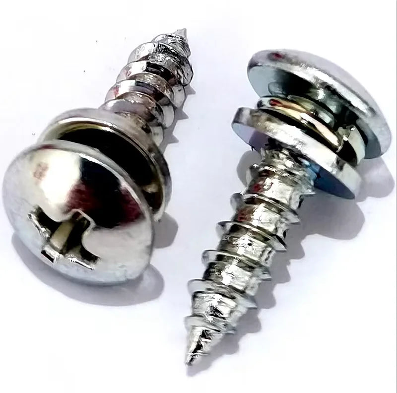 Jintai Aluminum Countersunk Head Hexagon Self-Tapping Electrical Terminal Square Washer Hidden Camera HEX Phillips Drive