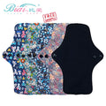 100% Cotton Reusable Menstrual Pad Women Super Absorbency Sanitary Napkin Cotton Panty Liners Pure Cotton Health Sanitary Pads
