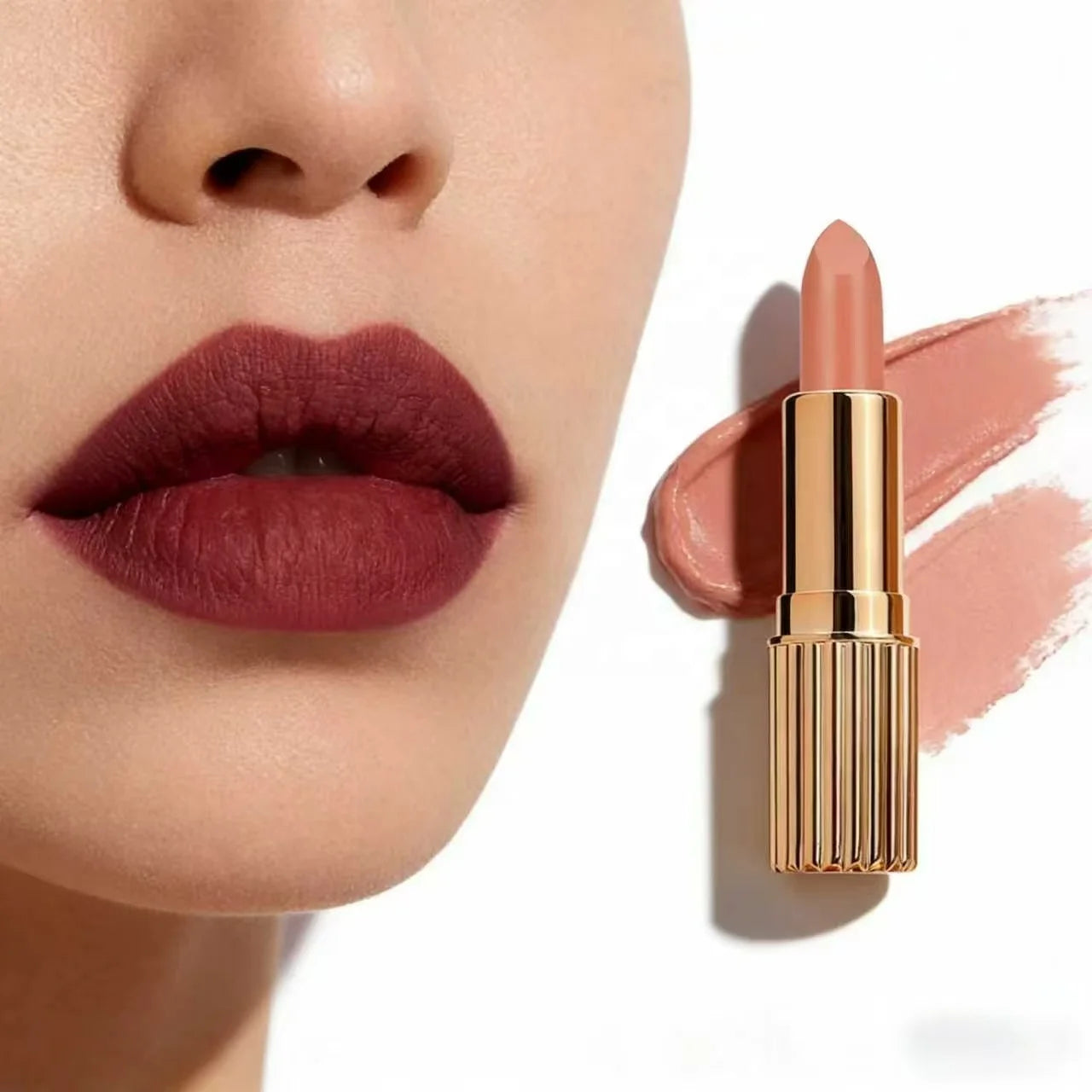 Long-Lasting Red Lipstick Matte Tinted Lip Stain Balm Waterproof and Cruelty-Free Luxury Lip Liner Stick Wholesale