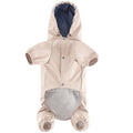 Custom Solid Color Modern Windproof Cozy Pet Rain Jacket Fashionable Overall Rain Coat for Dogs for Any Including Summer Spring