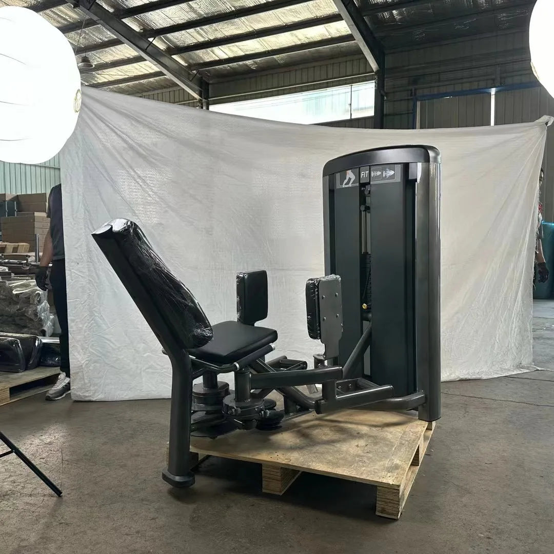 Dual Steel Abductor Machine 80kg Weight Stack for Legs Training Commercial Use Gym Equipment Featuring Standing Design Durable