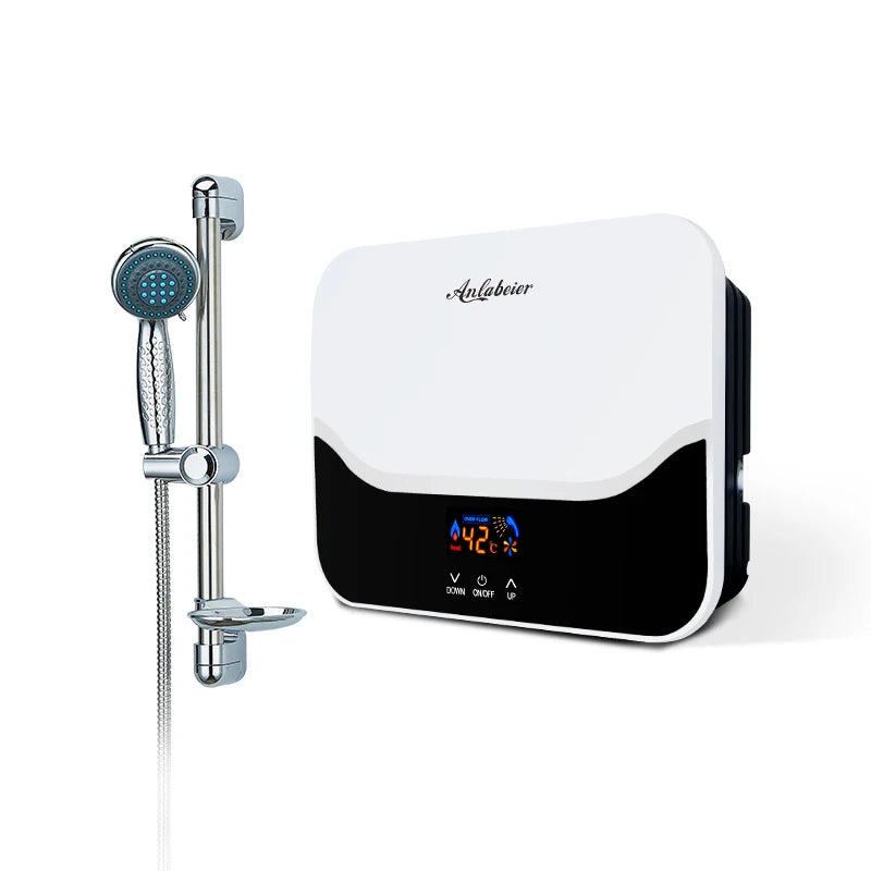 China Factory Electric Endless Capacity Fast Heating 220v 50Hz Tankless Instant Hot Water Heater