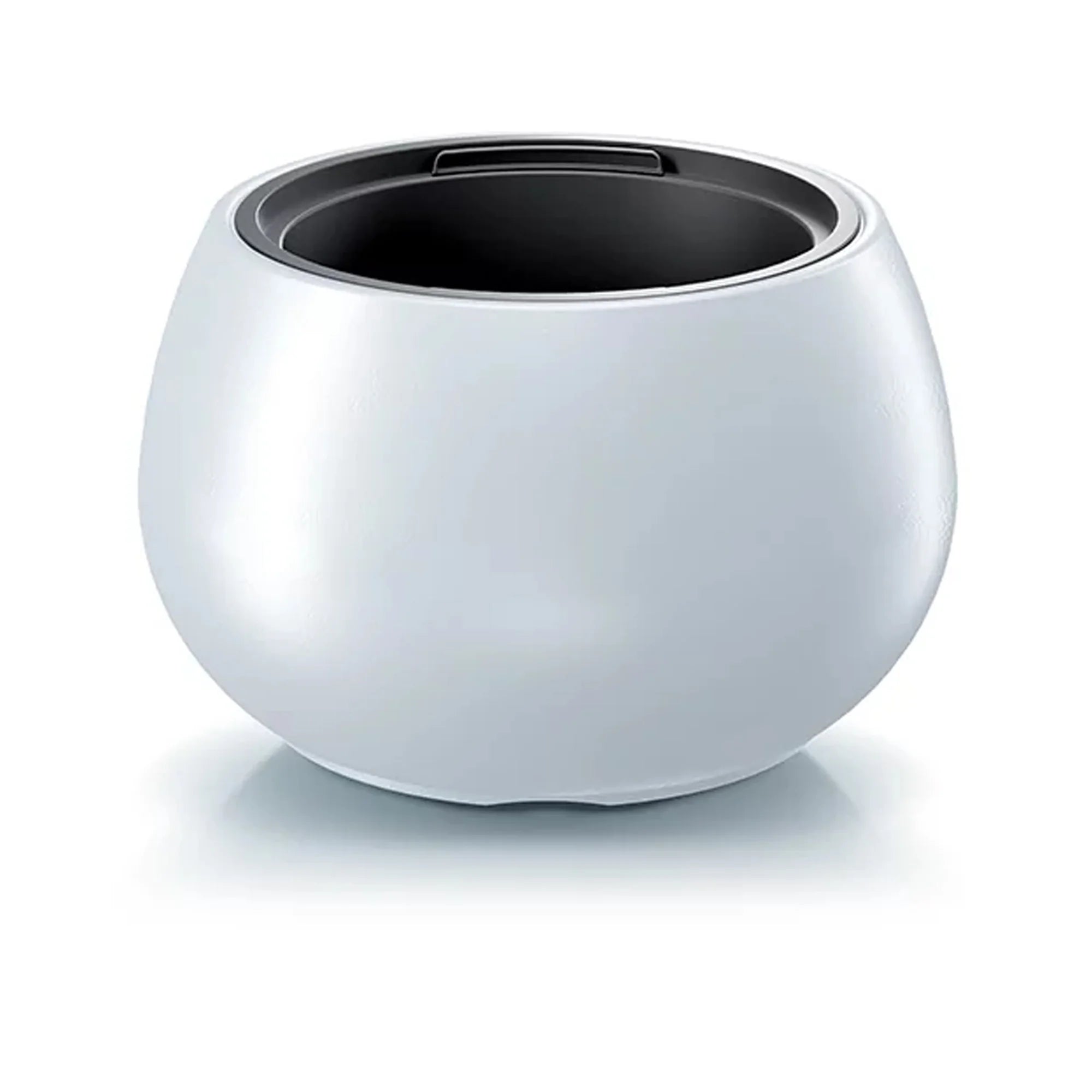 HEOS 18L planter with reservoir dimensions (mm) 370x370x230 color White