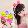 Bow Knotted Headband for Girls Kids Thin Top Knot Non Slip Fashion Hairband Summer Birthday Back To School Gift for Toddlers