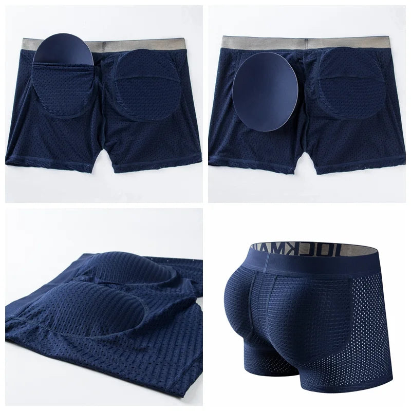 Manufacturers Customized Men's Underwear Shorts Solid Underwear Men's Underwear Plus Size Boxer Briefs