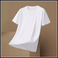 OEM Custom Logo Design Casual Short-Sleeved T-Shirt for Men Women Long-Staple Cotton Anti-Fouling Spring Pure Cotton T Shirt