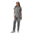 Loose Fit T Shirt and Wide Leg Pants Two Piece Set with Side Pockets Women's Casual Streetwear wear Tracksuit Outfit