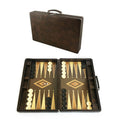 Star MDF Bag Backgammon Large Brown Durable Luxury