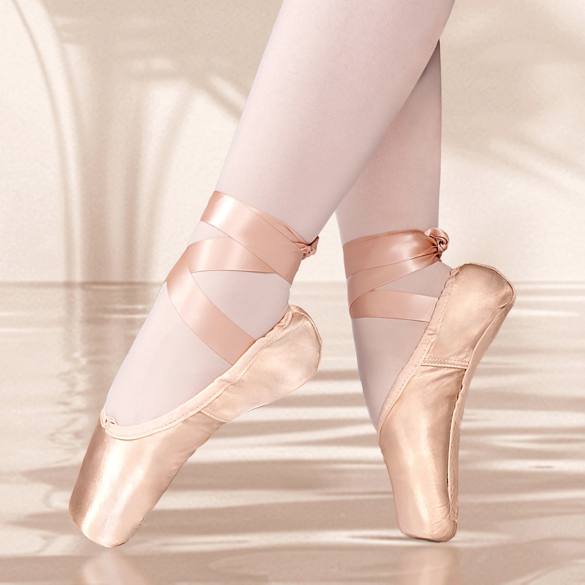 US Dynadans in Stock Wholesale Women's Professional Satin Soft Ballet Shoes Ballet Practice Shoes Children's Ballet Shoes