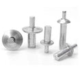 Zinc Galvanized Carbon Steel Blind & Drive Rivet 1/4*3/4 INCHES(50 UNIT) Small Packages