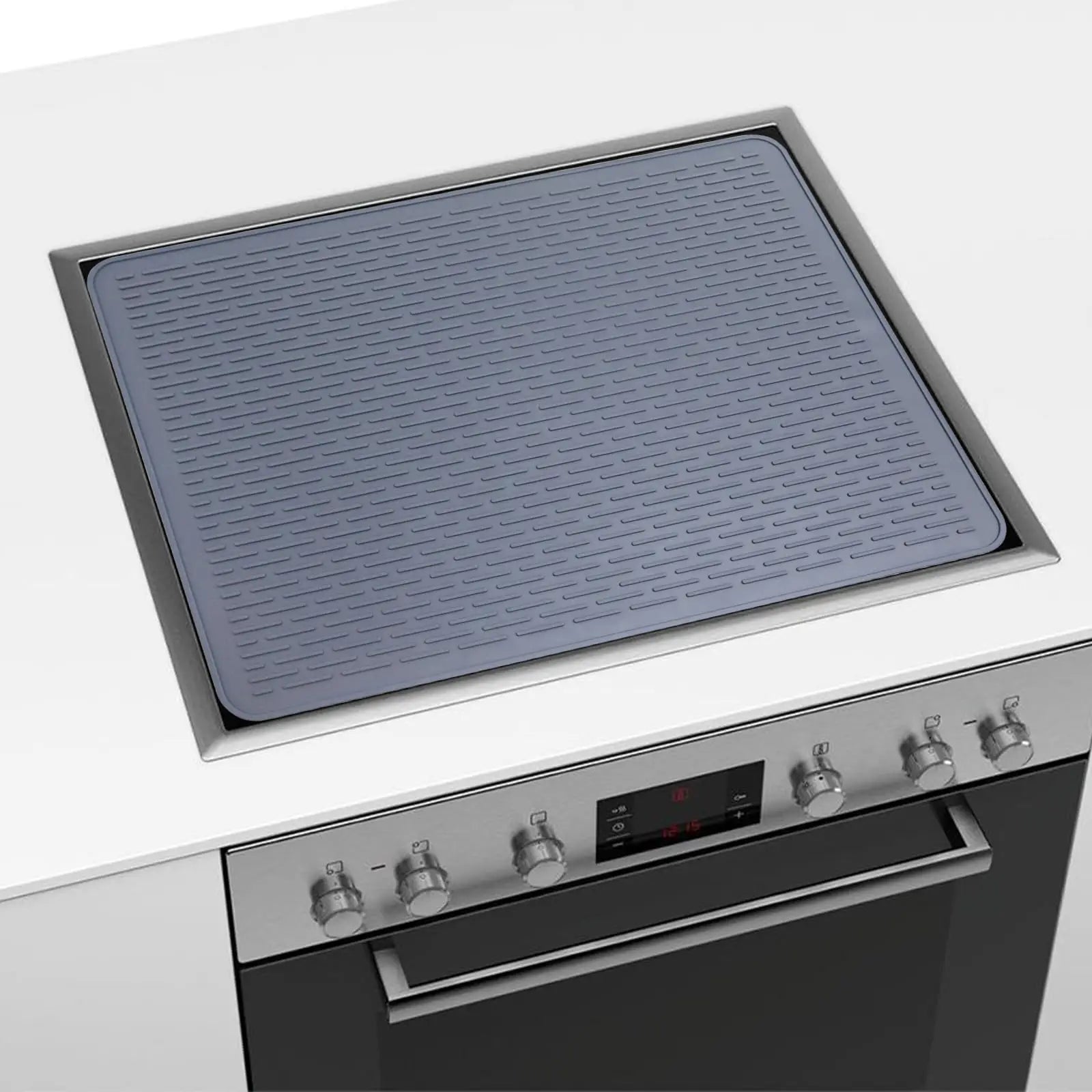 Custom Size Silicone Stove Top Covers for Electric Stove Dish Drying Mat Glass Cooktop Protector