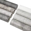 Modern Dark Gray Thick Matte Concrete Cement Texture Wallpaper Peel Stick Adhesive Vinyl Wall Stickers for Bedroom