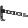 Wholesale No Drilling Simple Hotel Household Mini Folding Telescopic Indoor and Outdoor Wall Hanging Clothes Rack Hook Rail
