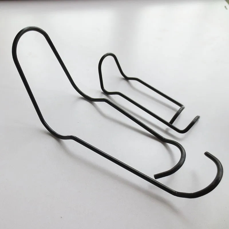 Plastic Coated Clips Hook Greenhouse Clamp Stamping Spring Clip