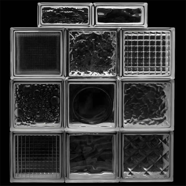 Wholesale Frosted Glass Bricks for Bathroom Privacy  -Bulk Discount Available