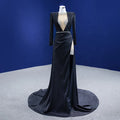 Jancember RSM67495 Formal Occasion Long Gowns Evening Dress for Women Mermaid