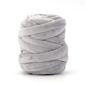 Machine Washable New Colors Chunky Giant 2cm Big Velvet Tube Yarn for Arm Knitting