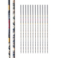 Factory Wholesale Pure Carbon Fiber Arrows Straightness 0.001 0.003 0.006 ID 4.2mm 6.2mm Camo Print Shaft Recurve Archery Steel