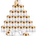 LANWEI  Wholesale Small Candy Nut Jar Food Grade PET Plastic Packing Jar with Aluminum Lid