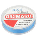 RIKIMARU 4X 300m 4 Strand PE Braid Fishing Line UHMWPE  Economic Floating Line Material Multifilament String Thin 0.05mm