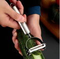 Fruit & Vegetable Planer for Melons & Vegetables Dual-Head Stainless Steel Kitchen Peeler Household Multiple-Function