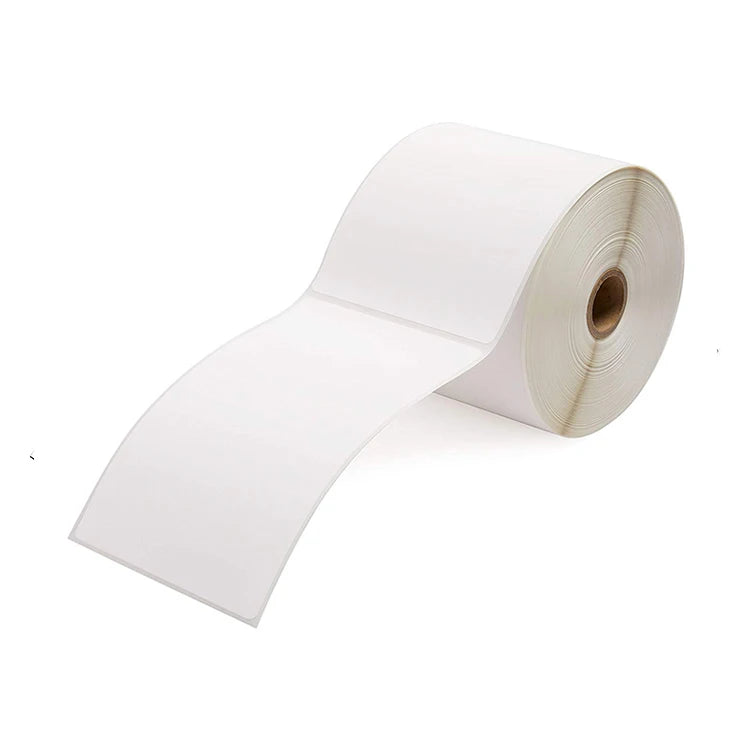 Label Thermal 100 X 150 mm Recyclable Paper Labels Adhesive Waterproof Stickers High Quality for Shipping