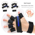 Adjustable Finger Rehabilitation Trainer Elastic Fingerboard with Splint for Hand Therapy Stroke Recovery & Injury Rehab