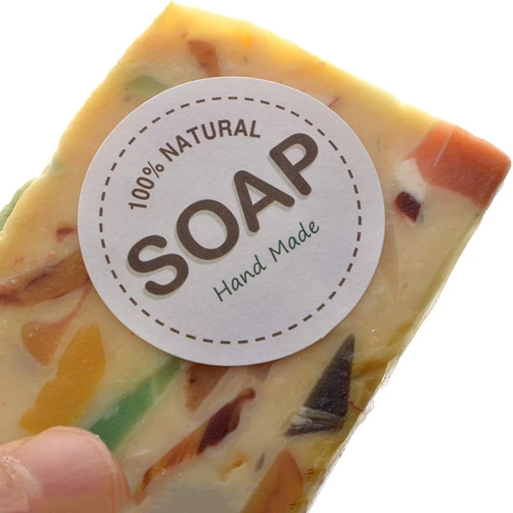 Custom Soap Labels Print Your Own Custom Packaging Label Sticker for Cosmetic Salon Business